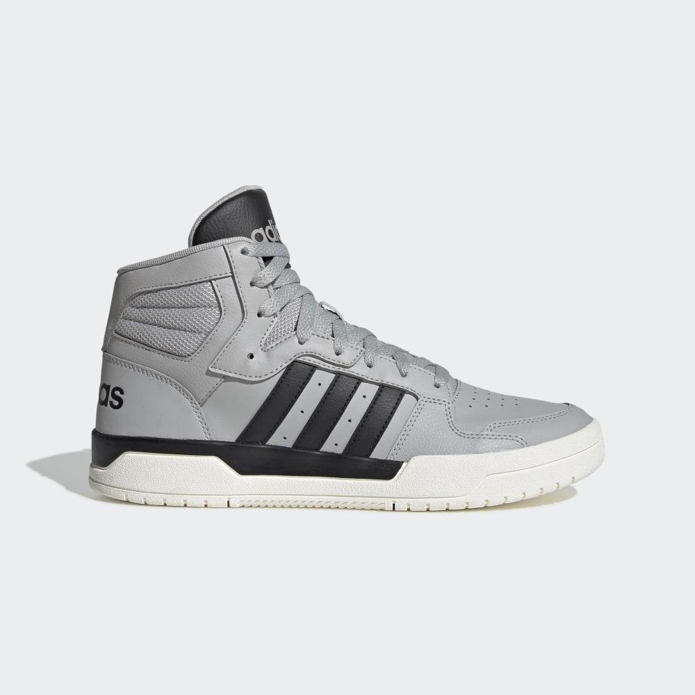 Adidasi Baschet Adidas Entrap Mid Barbati Romania - Gri/Negrii/Albi EG4309
